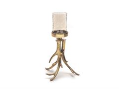 CANDELIERE ALLUMINIO RAMO CM20X17X34 ORO