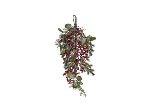 FUORIPORTA PINO BACCHE EUCALIPTUS CM73 VERDE/ORO/ROSSO