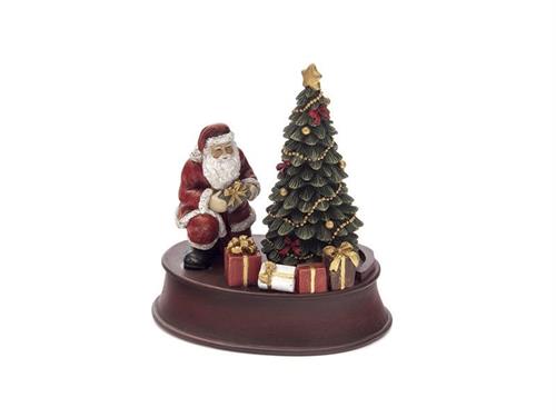 CARILLON RESINA SANTA&GIFT  CM16X12X17 MULTI