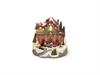 VILLAGGIO RESINA (ANIMATO+MUSICALE+LUCI) A BATT CM22X23X22 MULTI