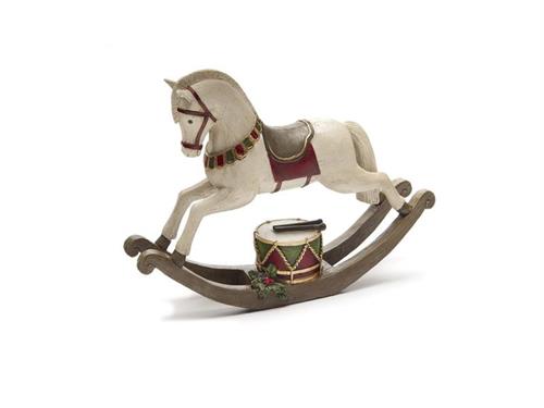 CAVALLO A DONDOLO RESINA CM32X8X25 MULTI