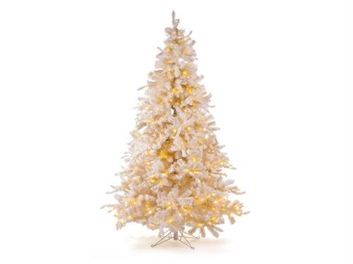 ABETE WHITE XMAS EASY OPEN H230 (1539 TIPS) C/600 LUCI MULTI (8 FUN.