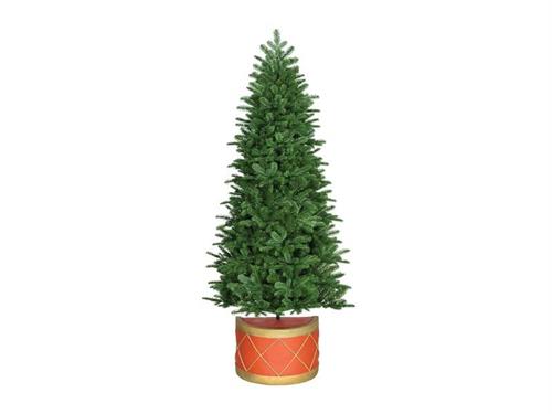 MEZZO ABETE DRUM H210 C/BASE TAMBURO VERDE