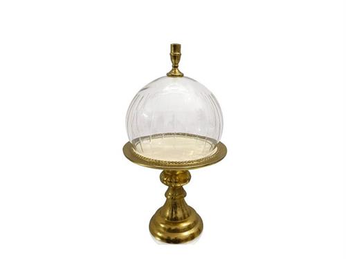 ALZATA ALLUMINIO CLASS C/CLOCHE BALL D33 H42 ORO