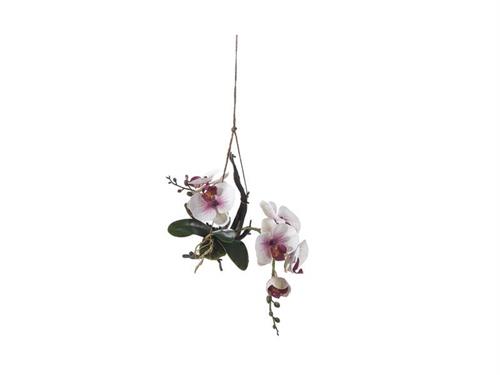 PENDENTE TRONCHETTO C/PHALAENO X2 CM30 ROSA