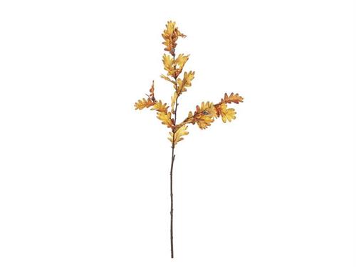 RAMO FOGLIE QUERCIA C/GHIANDE CM122 GIALLO