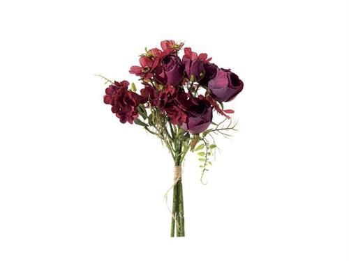 BUNDLE ROSE/COSMOS/ORTENSIA CM37 ROSSO