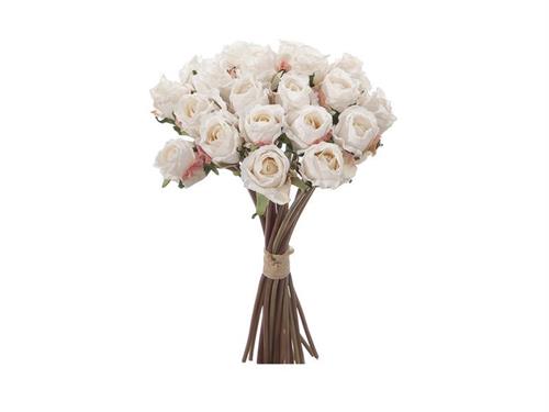 BUNDLE ROSELLINE FINTO SECCO X20 CM30 BIANCO