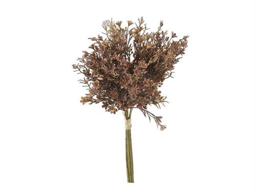 BUNDLE WILD FLOWERS X3 CM36 MARRONE