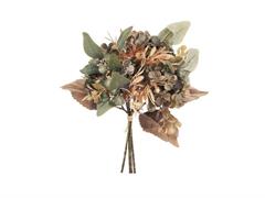 BUNDLE ORTENSIE E EUCALIPTUS X4 CM37  VERDE