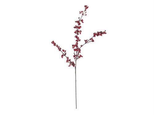 RAMO BACCHE ILEX CM125 ROSSO