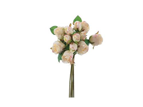 BUNDLEROSELLINE LINDA X6+6 CM35 BIANCO