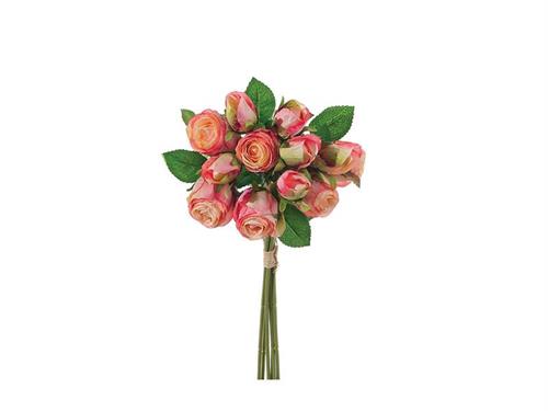 BUNDLEROSELLINE LINDA X6+6 CM35 SALMONE