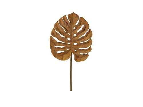 FOGLIA MONSTERA PU CM91 ARANCIO