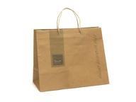 SHOPPER BRUCO CARTA CM 40*20*35 MARRONE